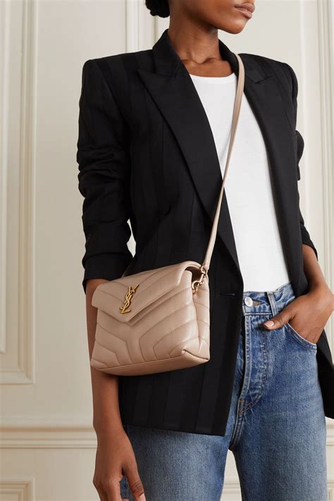 saint laurent toy loulou shoulder bag|ysl toy loulou dark beige.